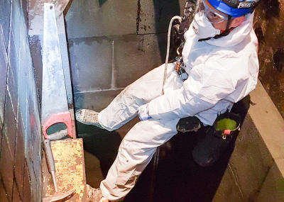 Isolation eines Lüftungsschachtes mit FOAMGLAS T3+